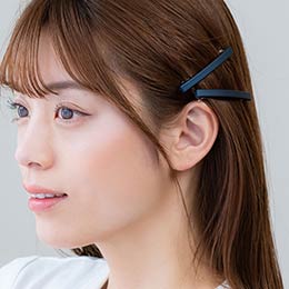 ピタッとズレないヘアアクセサリー