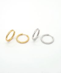 ラージフープワンタッチピアス