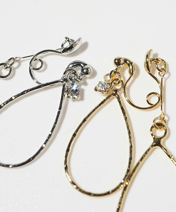 ダブルしずくリングループフィットイヤリング | 【公式】MUK ONLINE