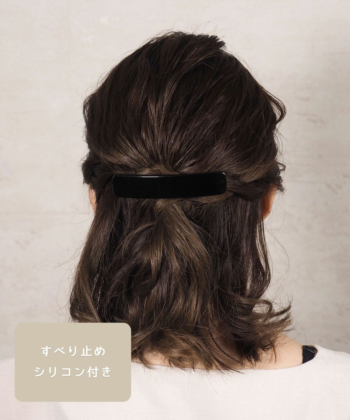 コレットマルーフバレッタ　新品 コレットマルーフ パールソサイエティ10cmバレッタ 21LS