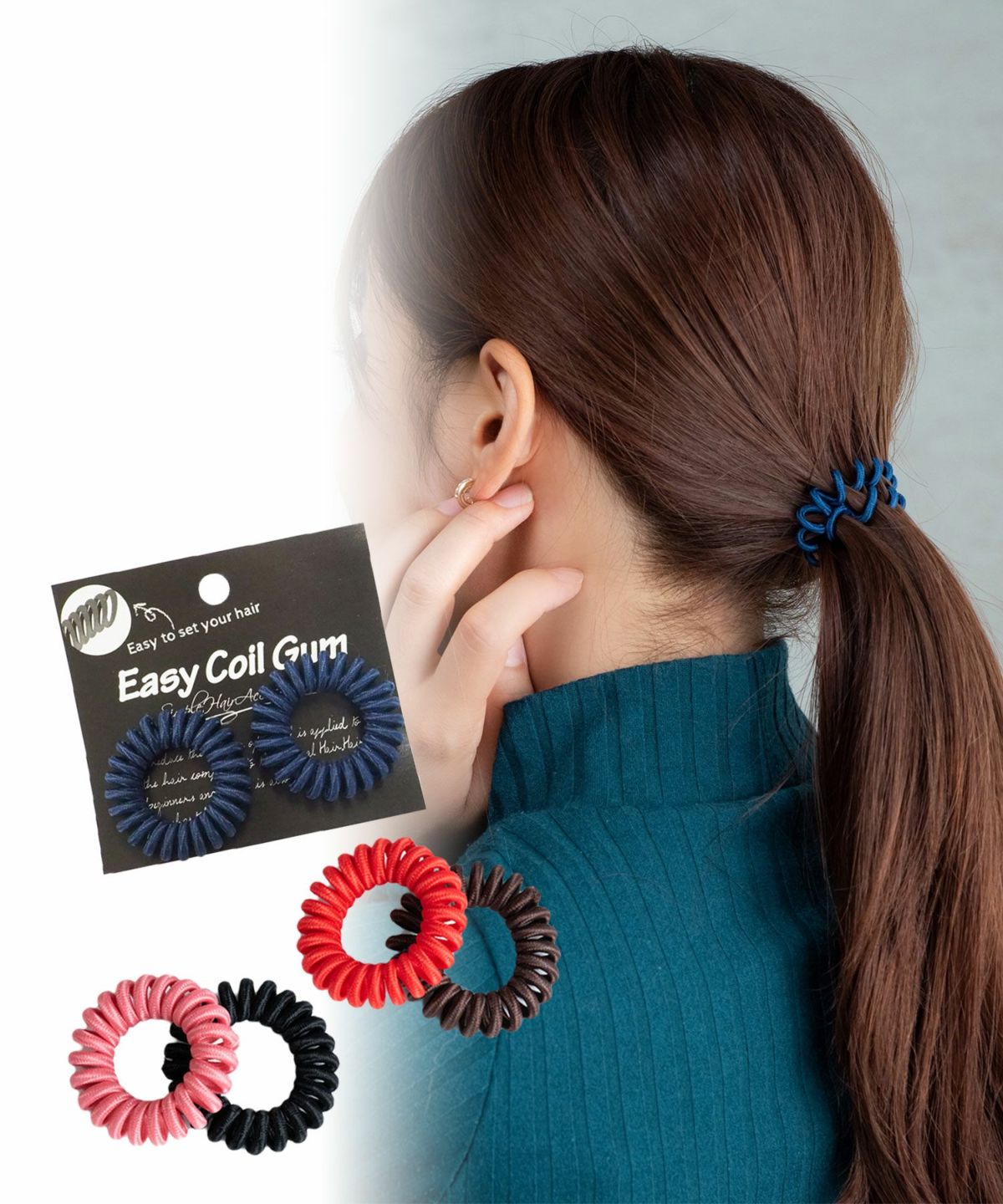 ギフトにも★MIMCO★ミムコチャーム付き☆ヘアゴム 2個セット ギフトにも☆MIMCO☆ミムコチャーム付き☆ヘアゴム 2個セット