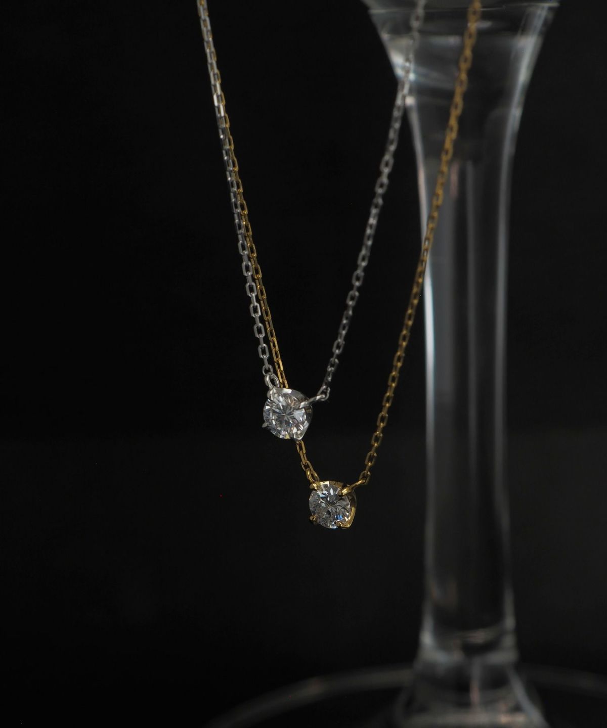 Both hanging pendant【LAB DIAMOND】