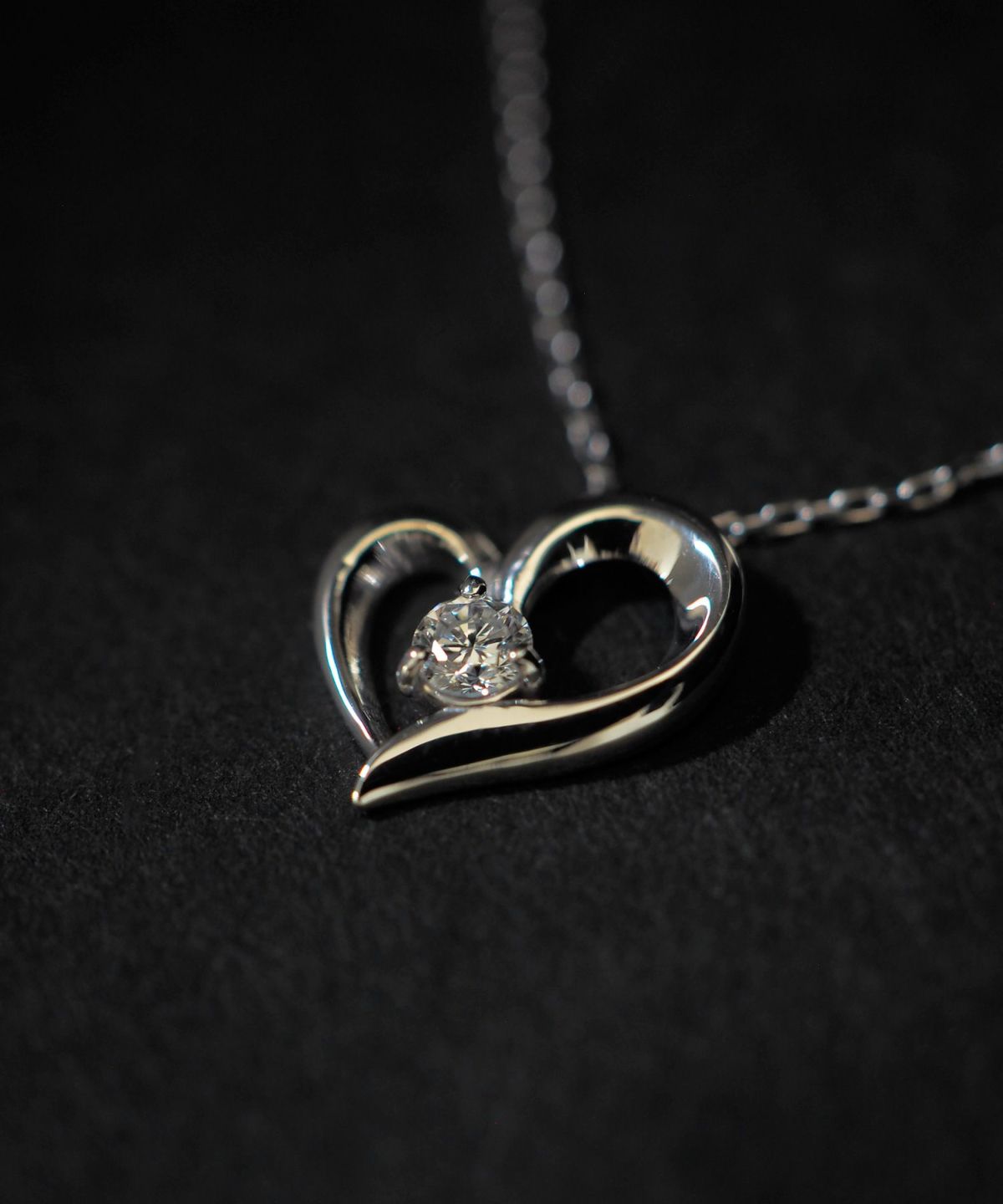 Heart pendant【LAB DIAMOND】