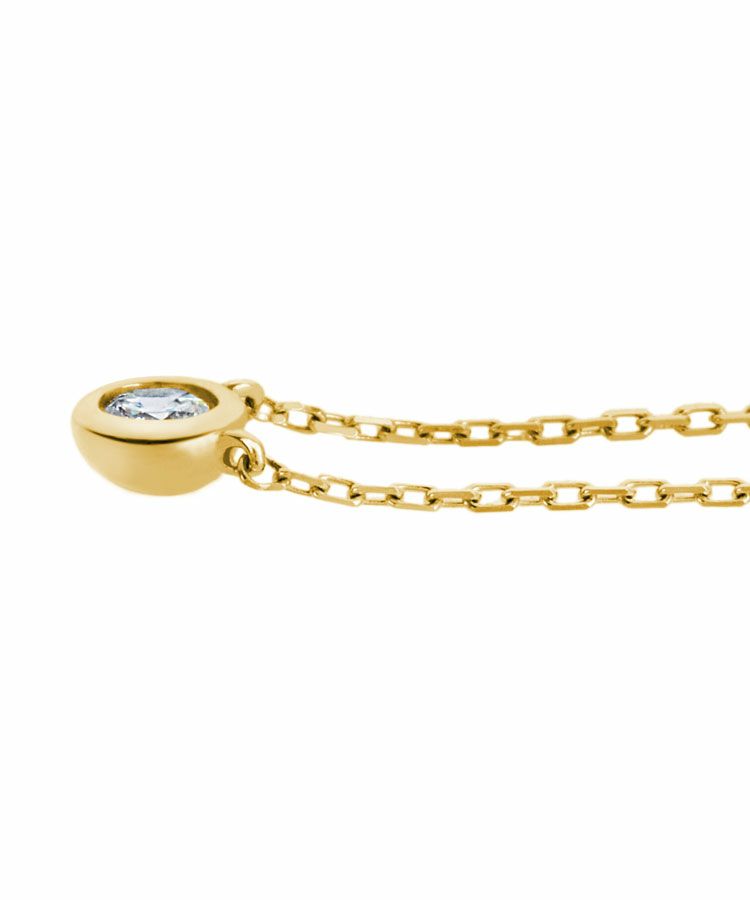 Cover ring pendant【LAB DIAMOND】