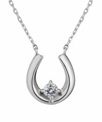 Horseshoe pendant【LAB DIAMOND】