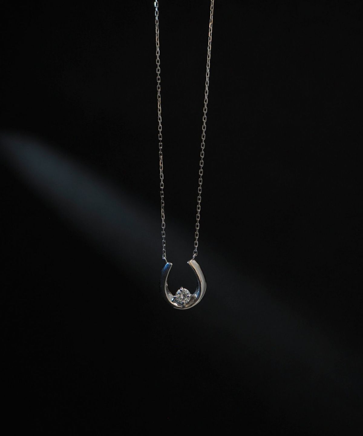 Horseshoe pendant【LAB DIAMOND】