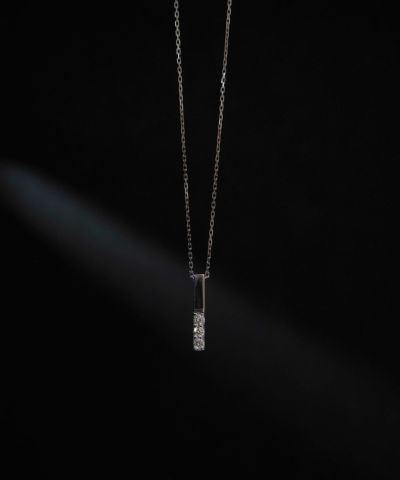 SV925]スマイルラインプチペンダント【H&Ccollection】 | 【公式
