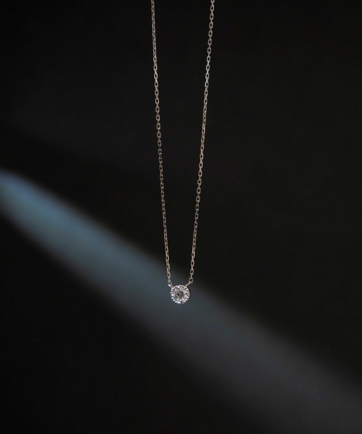 Milgrain pendant【LAB DIAMOND】