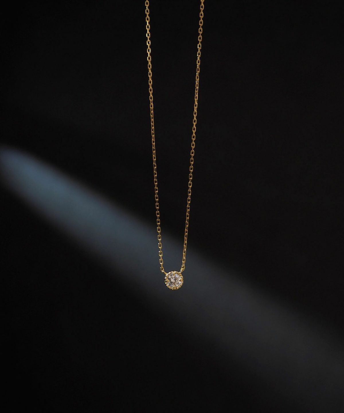 Milgrain pendant【LAB DIAMOND】