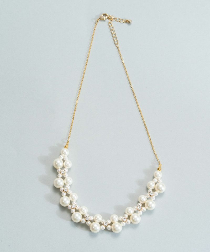 Fantasy Flower Princess Pearl Necklace by Baby, the Stars