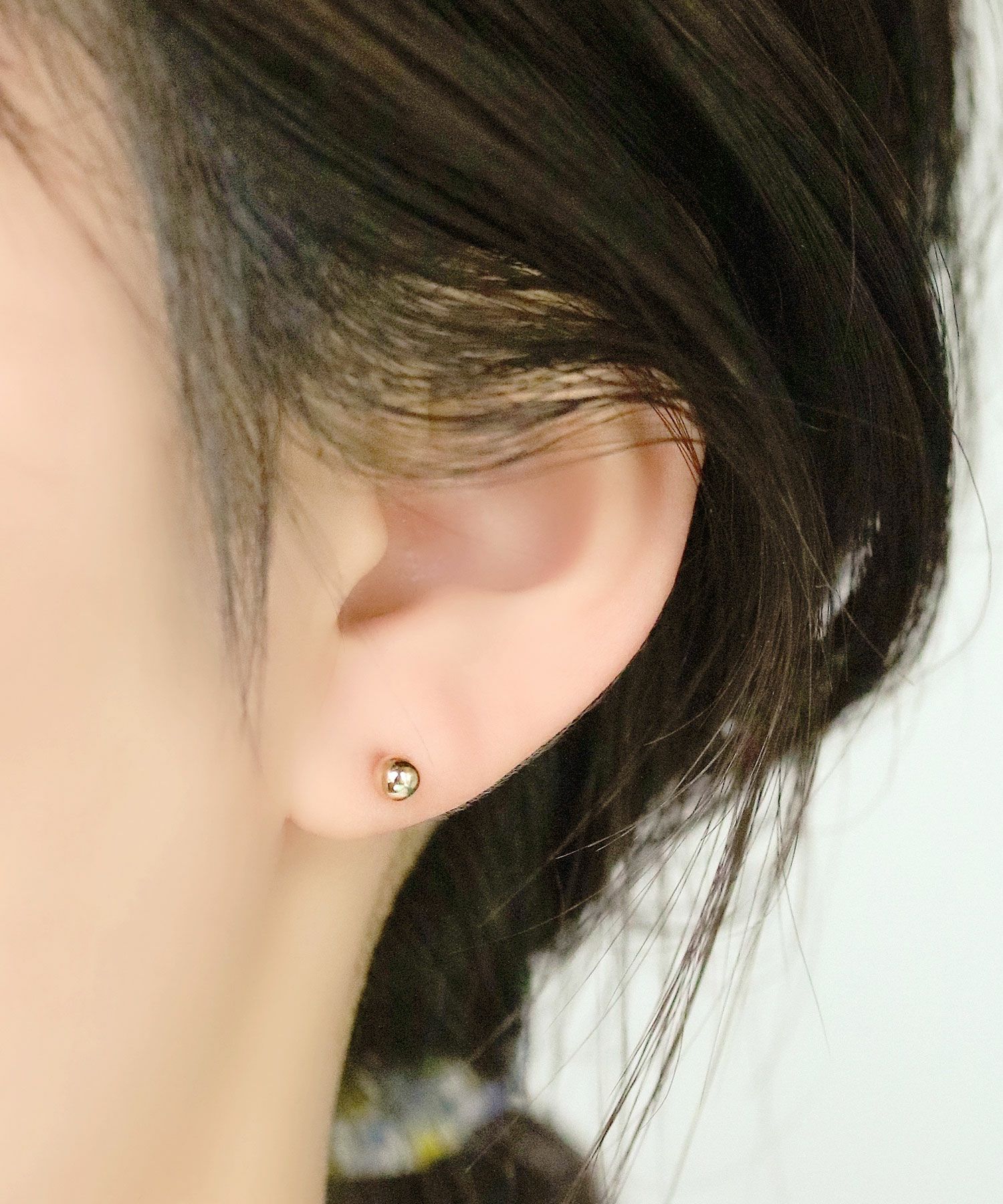 4mmシャカ玉チタンポストピアス | 【公式】MUK ONLINE SHOP｜人気