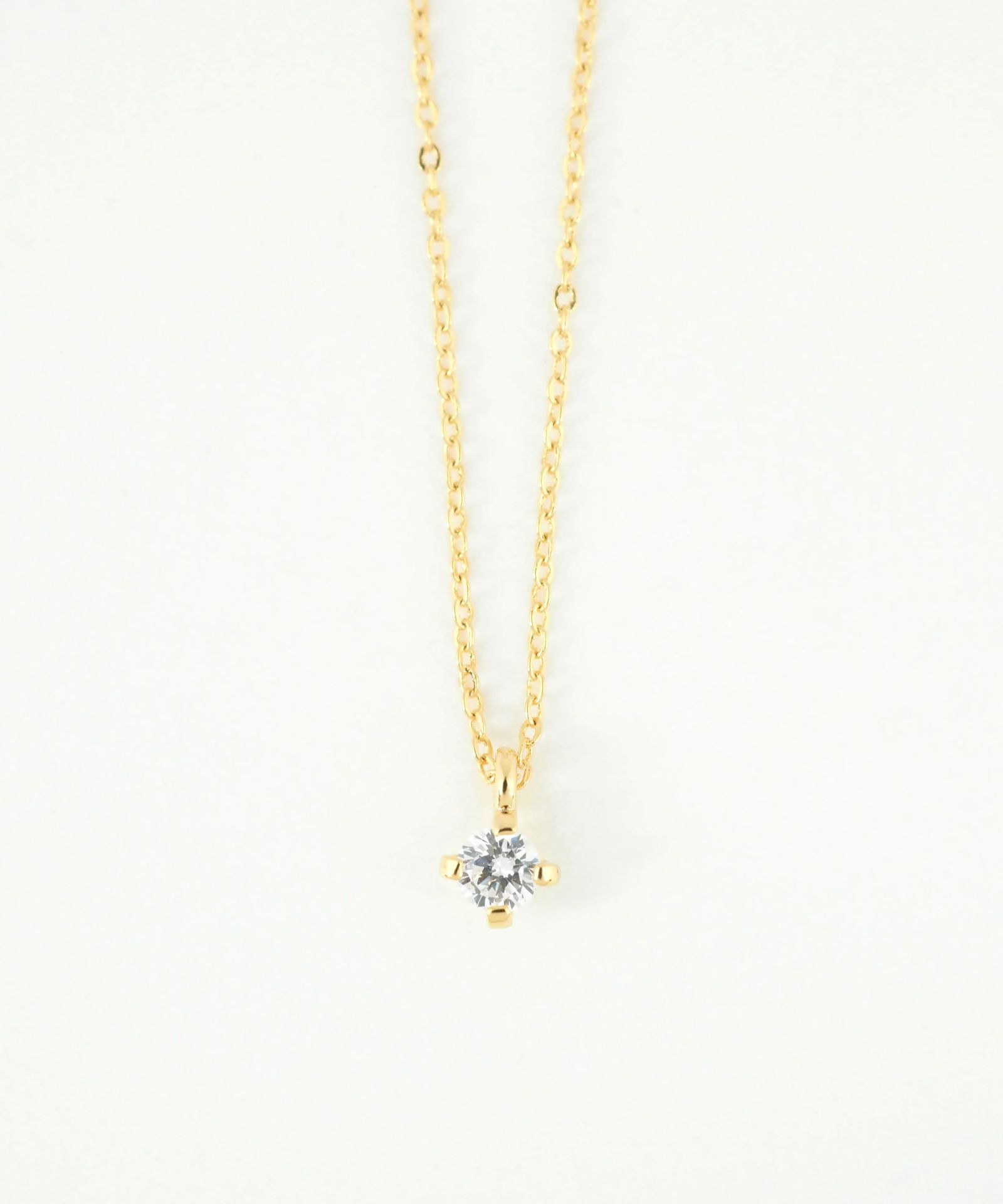 シャインキュービックジルコニアプチペンダント【MUK】