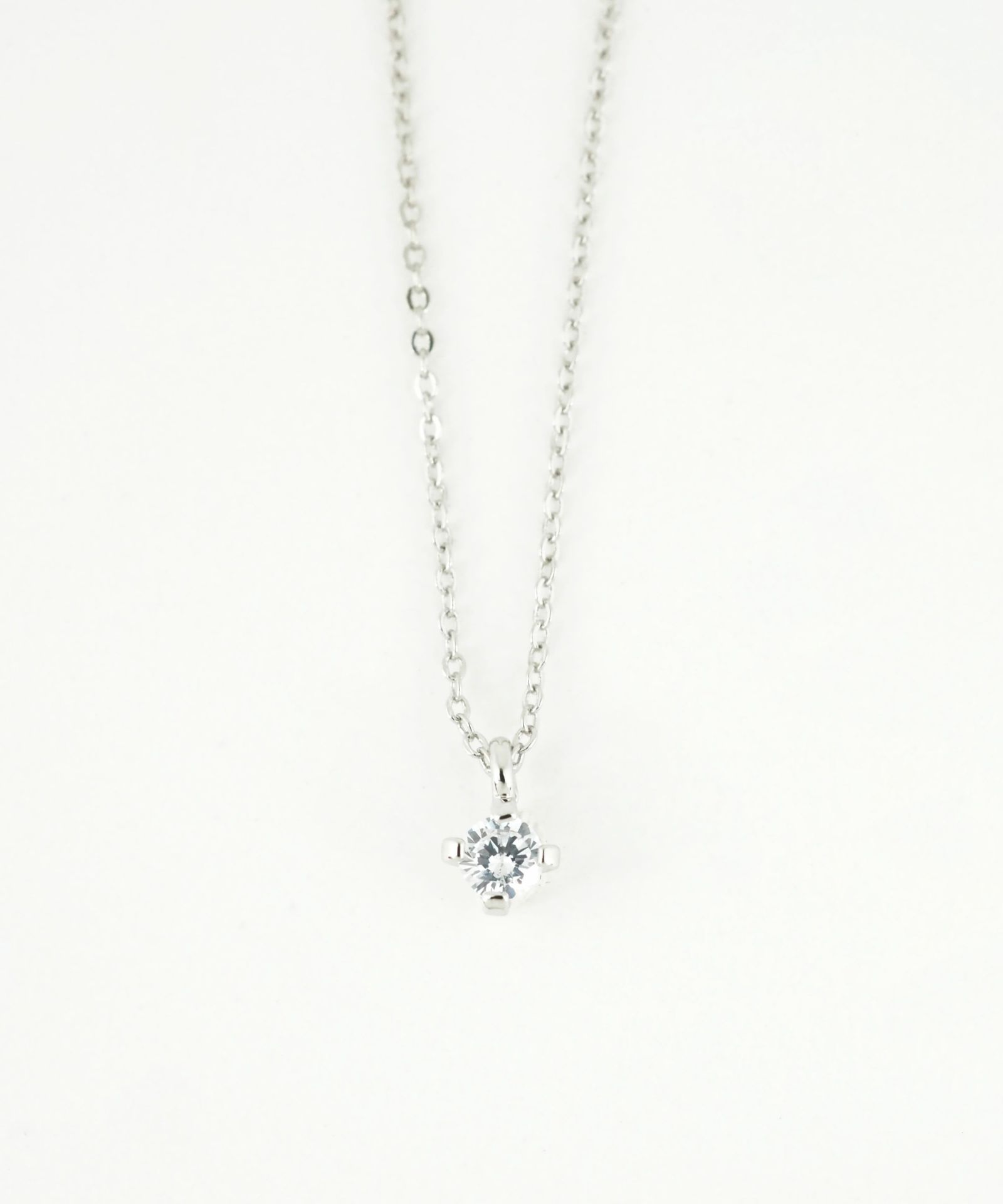 シャインキュービックジルコニアプチペンダント【MUK】