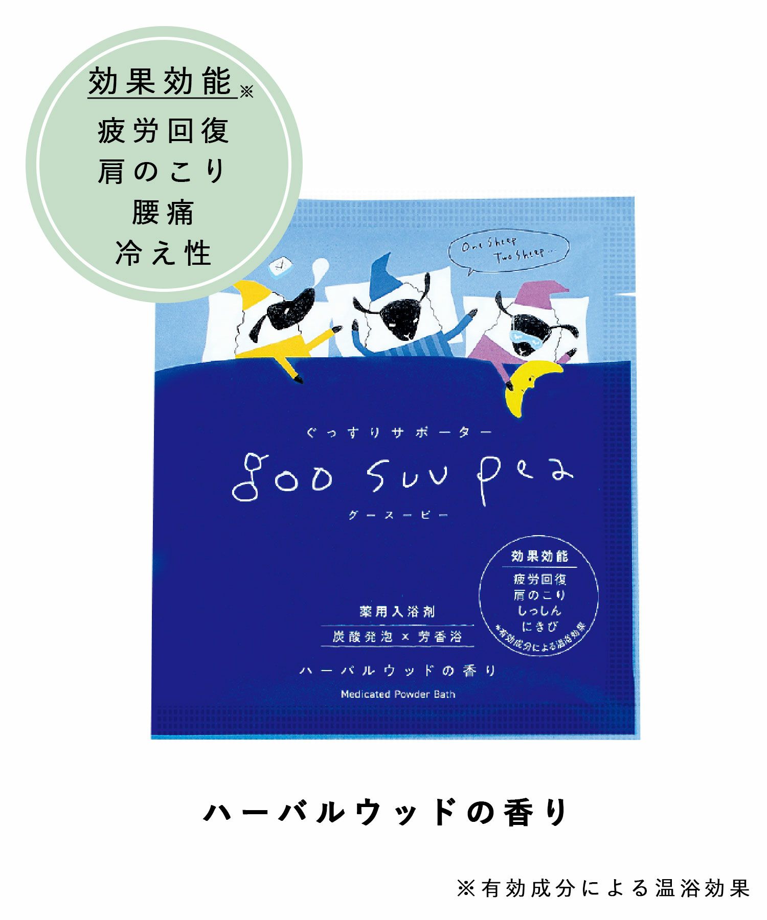 薬用入浴剤 グースーピー