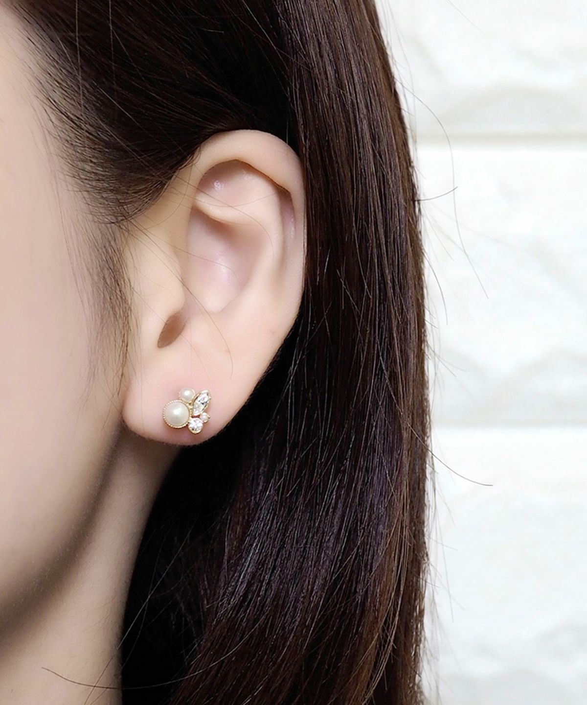 ブルームパールビジューセラミックポストピアス | 【公式】MUK ONLINE