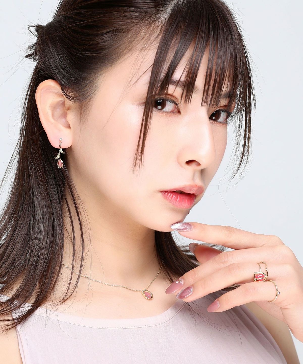 OSEWAYA チューリップ ヘアピン セット - ヘアアクセサリー