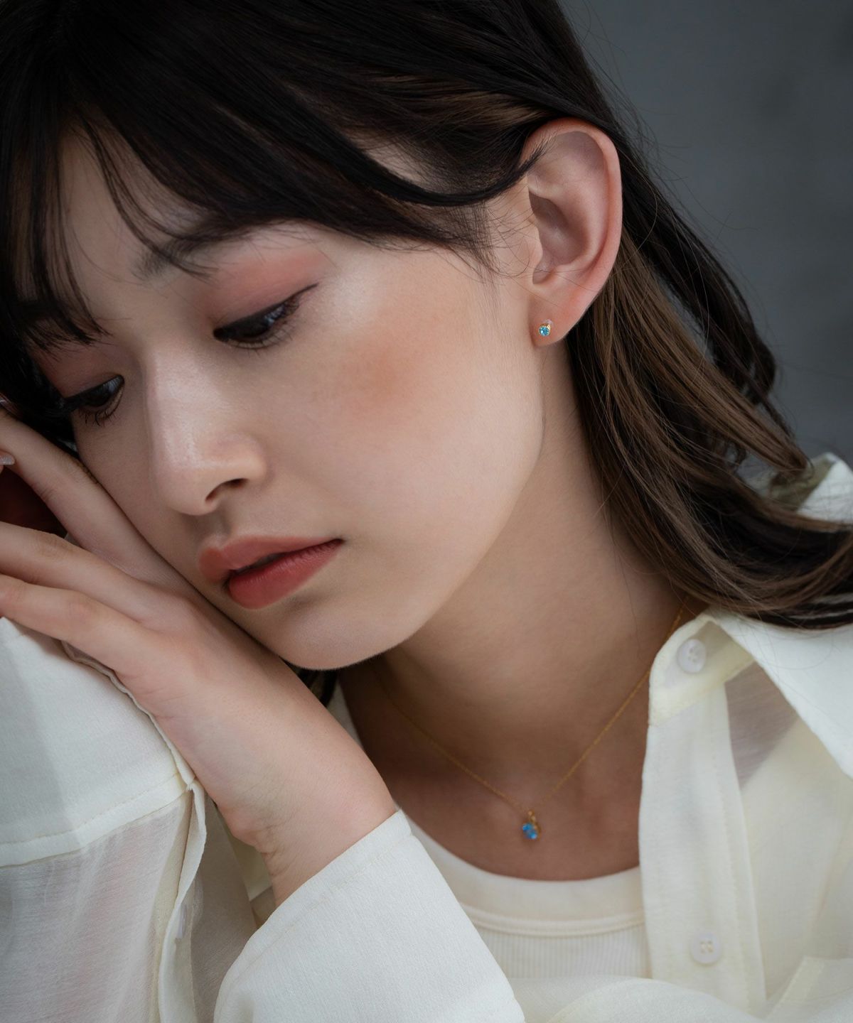 BDカラーストーンセラミックポストピアス | 【公式】MUK ONLINE SHOP