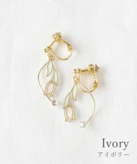 【10%off】チューリップスウィングIMFスプリングイヤリング