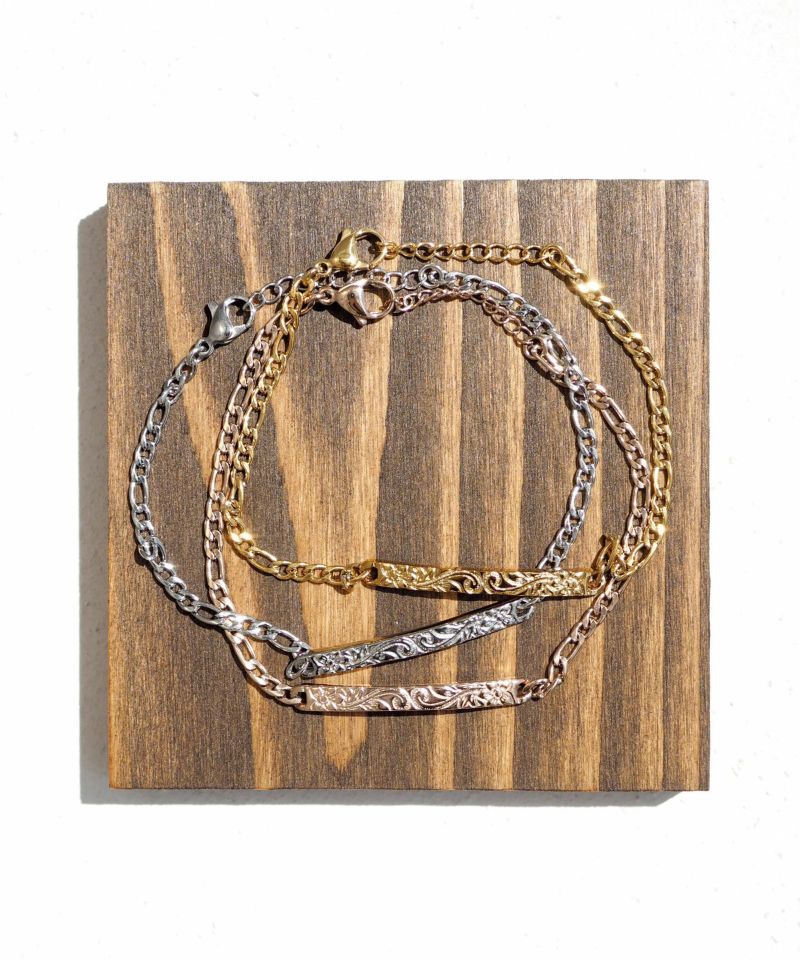 最新最全のをすべて Plumeria&Scroll&Maile Bracelet【Lino*Makana】 | 【公式】MUK アクセサリー
