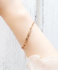 Plumeria&Scroll&Maile Bracelet【Lino*Makana】