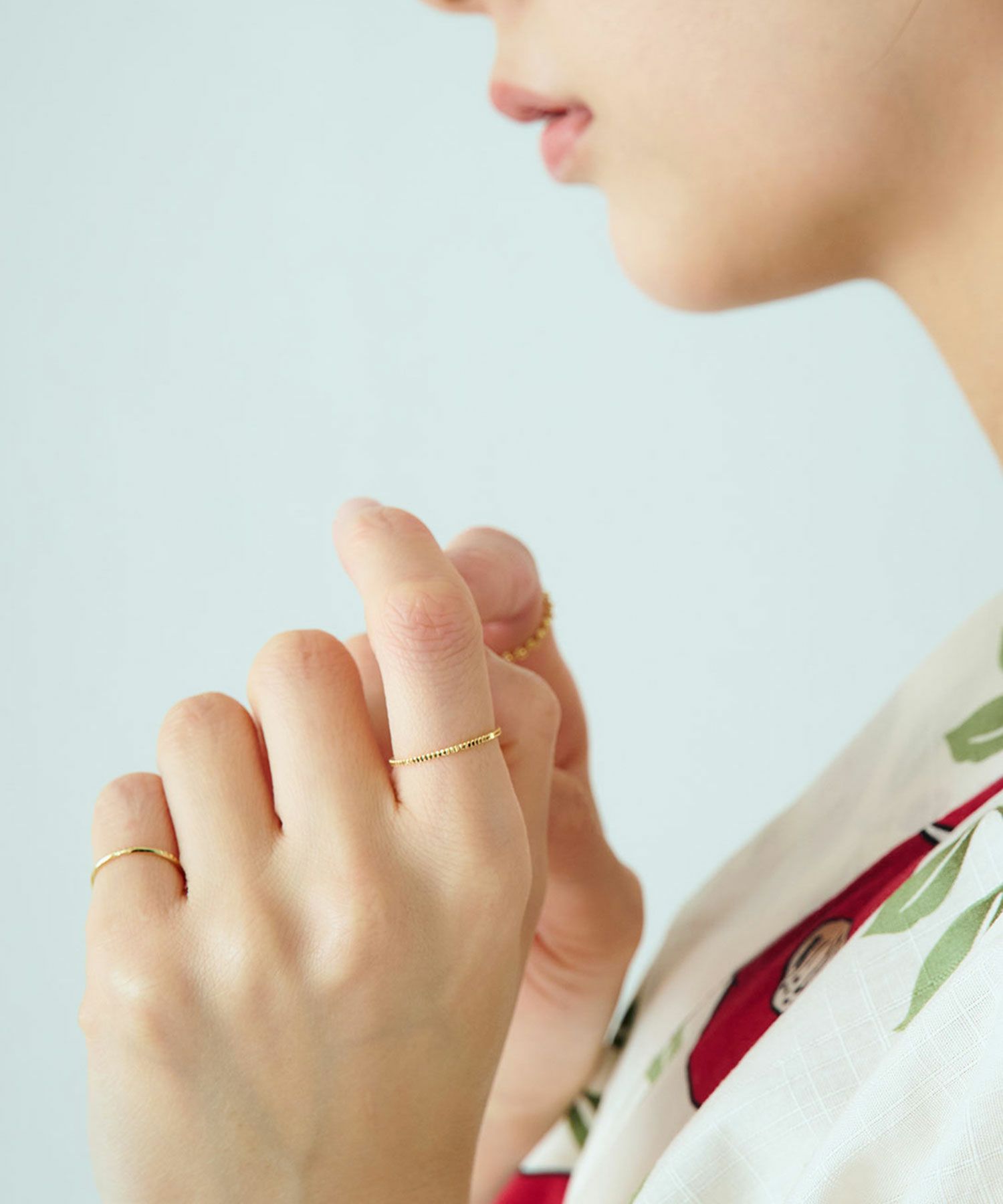 スクリューストーンセットリング