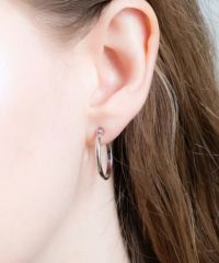 20mmフープK18ポストピアス | 【公式】MUK ONLINE SHOP｜人気