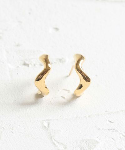 チャンキーフープK18ポストピアス | 【公式】MUK ONLINE SHOP