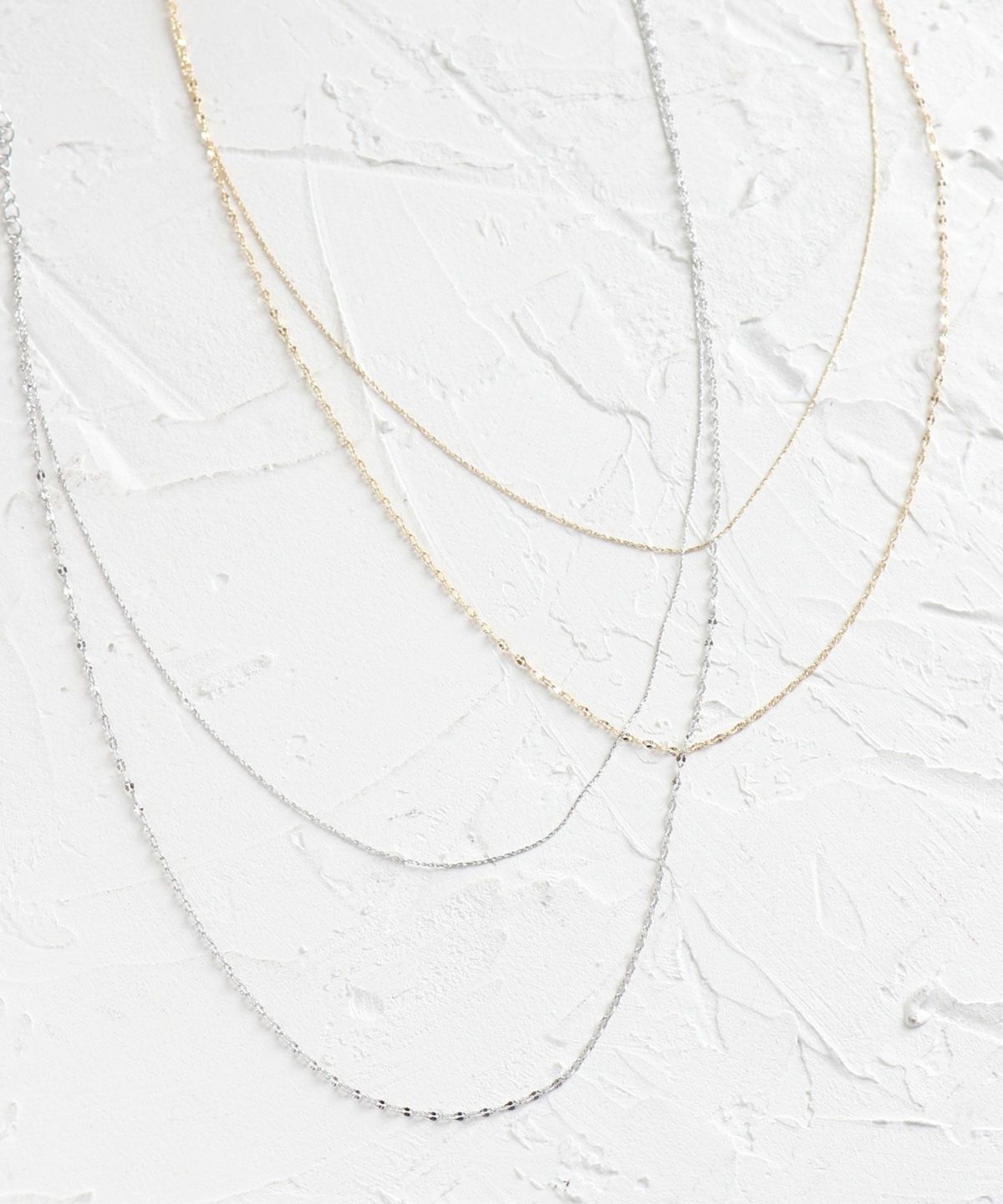 ダブルチェーンスレンダーチョーカー