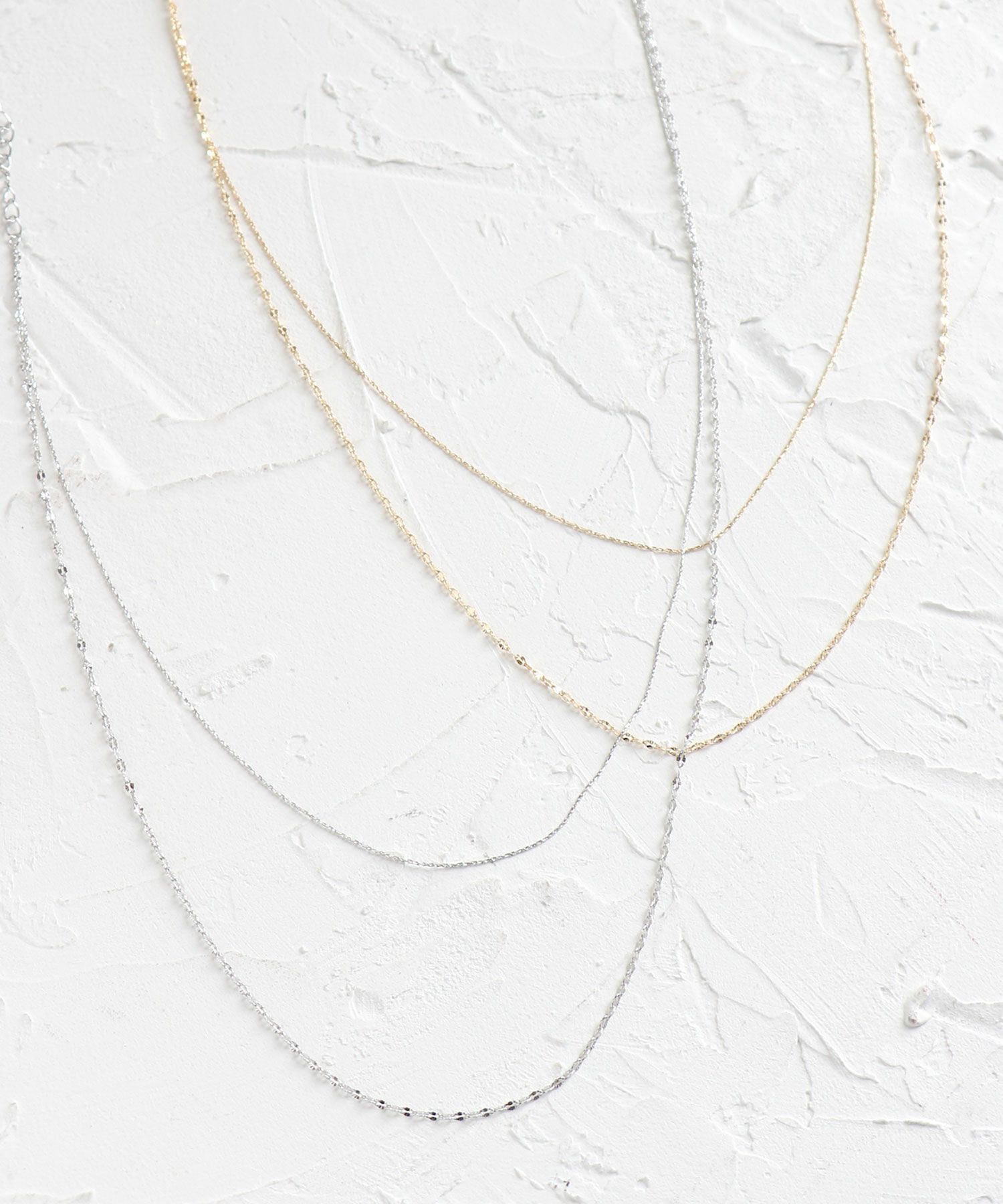 ダブルチェーンスレンダーチョーカー