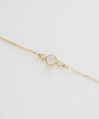 ナチュラルストーンとクリスタルのブレスレット【MUK Dreamy stone】