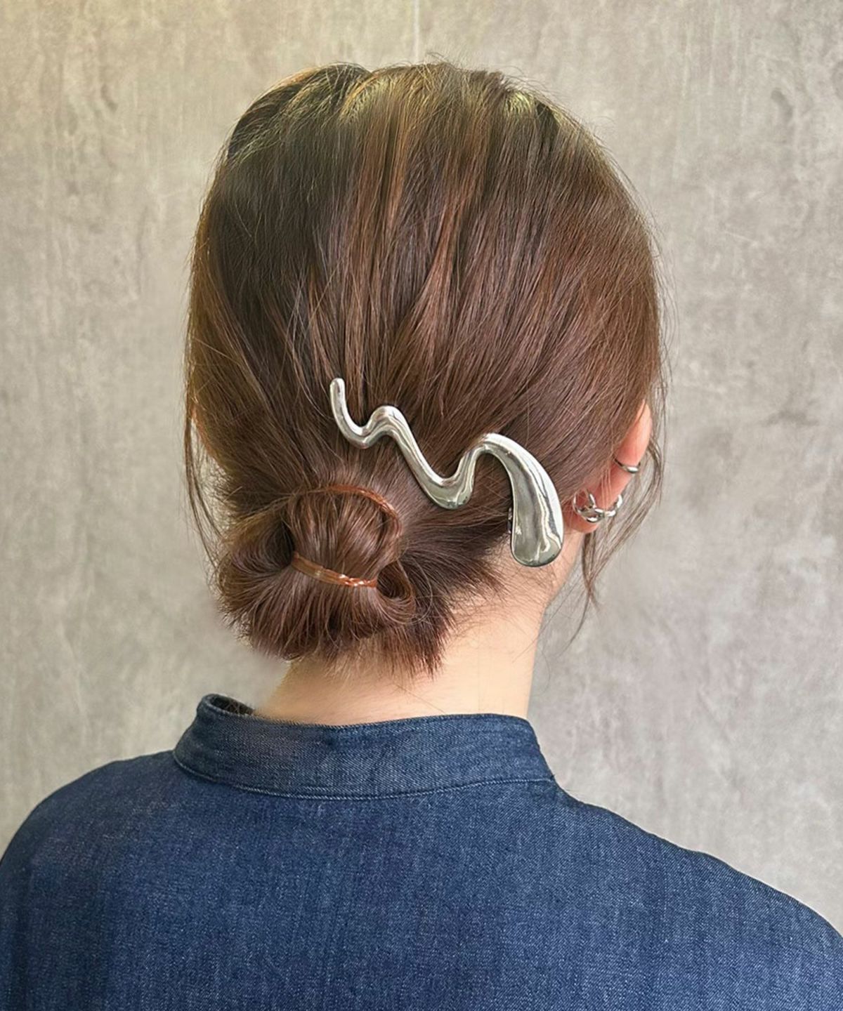 ウェイビーラインヘアクリップ