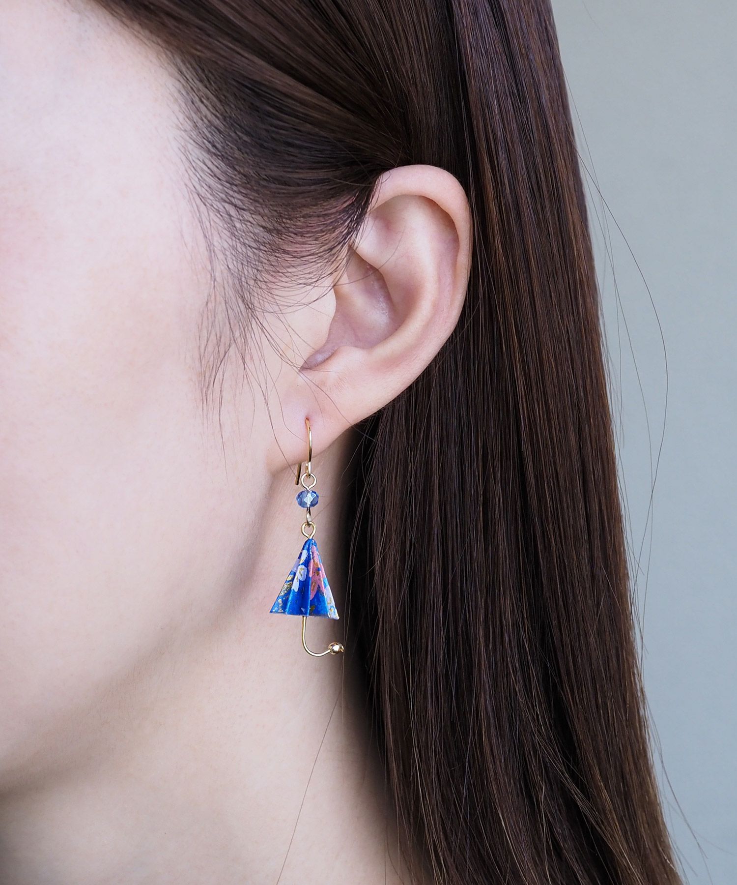 傘友禅和紙ピアス