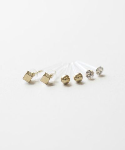 ボール抗菌樹脂ポストセットピアス | 【公式】MUK ONLINE SHOP