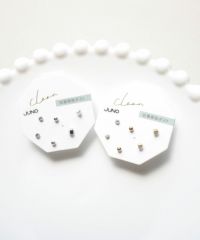 キューブセット抗菌樹脂ポストピアス