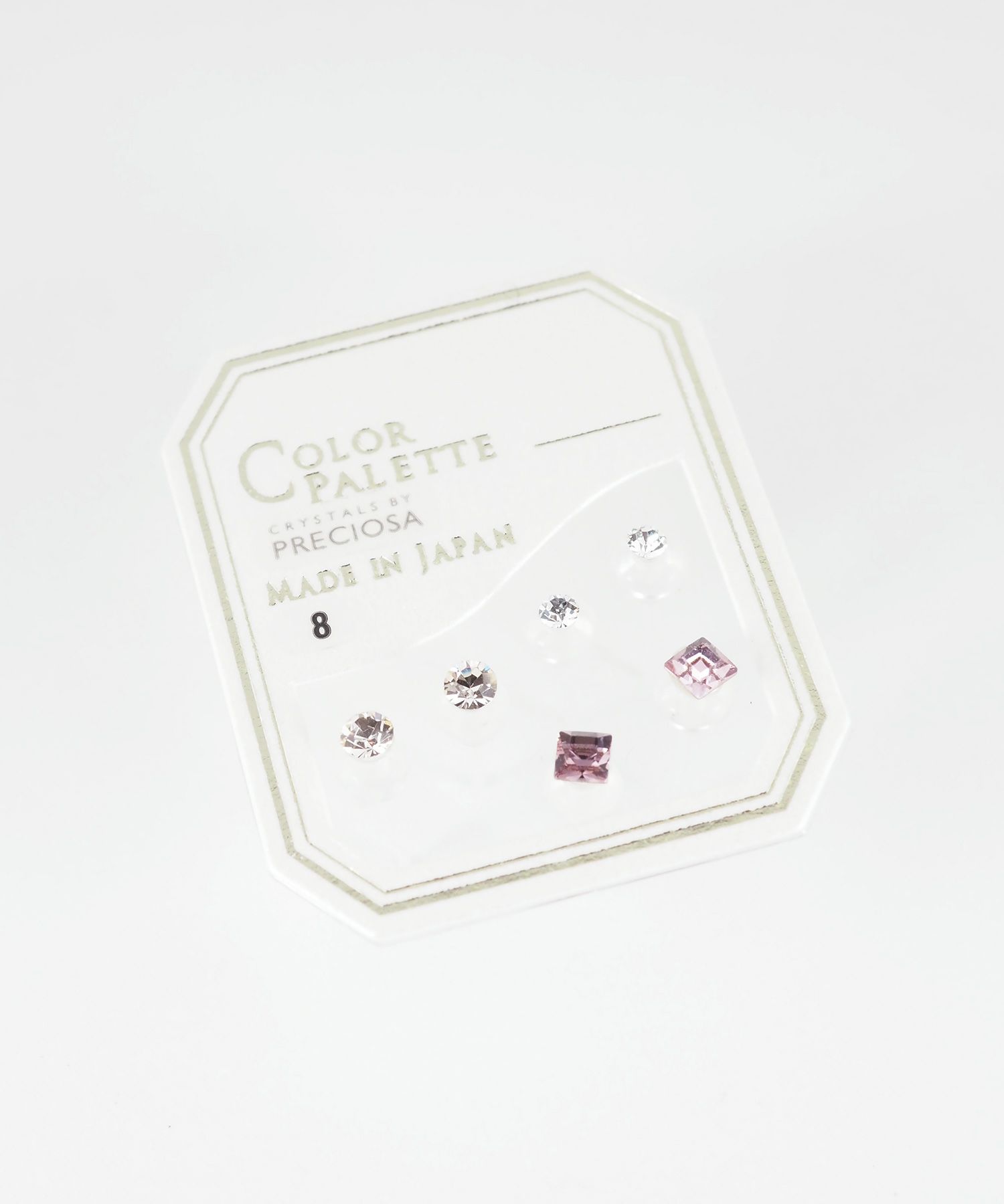 3mmスクエア樹脂セットピアス