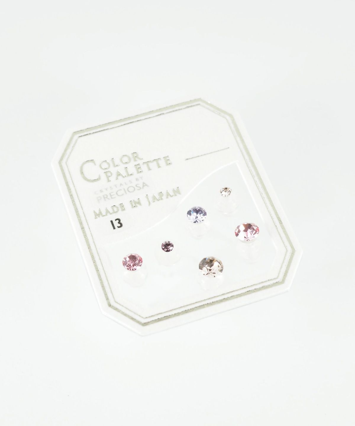 4mm樹脂セットピアス