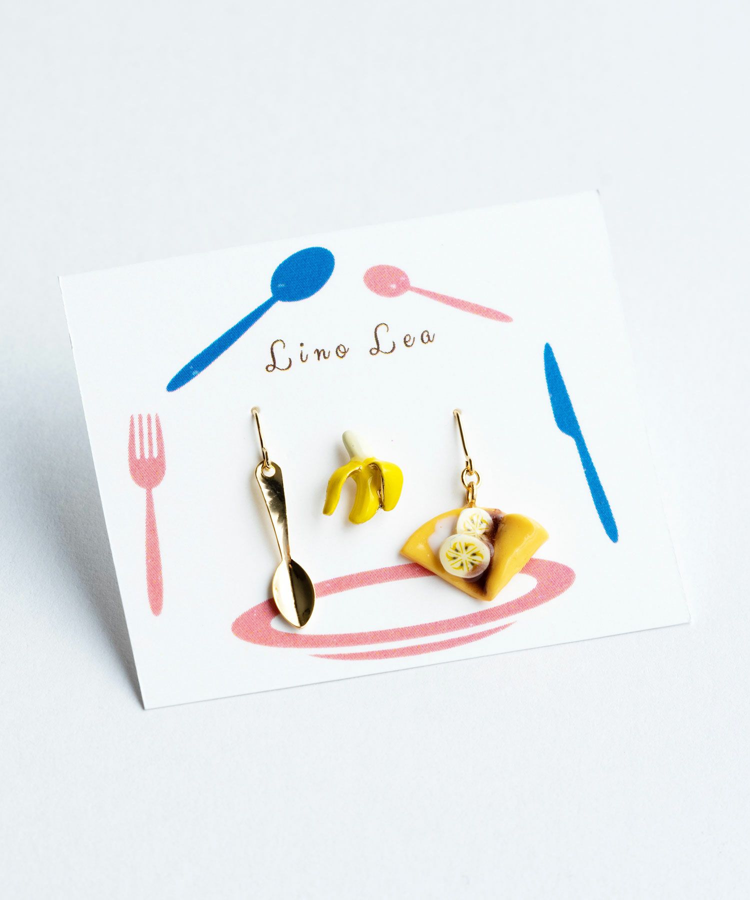 50%off】ヤミークレープチタンポストセットピアス【Lino Lea