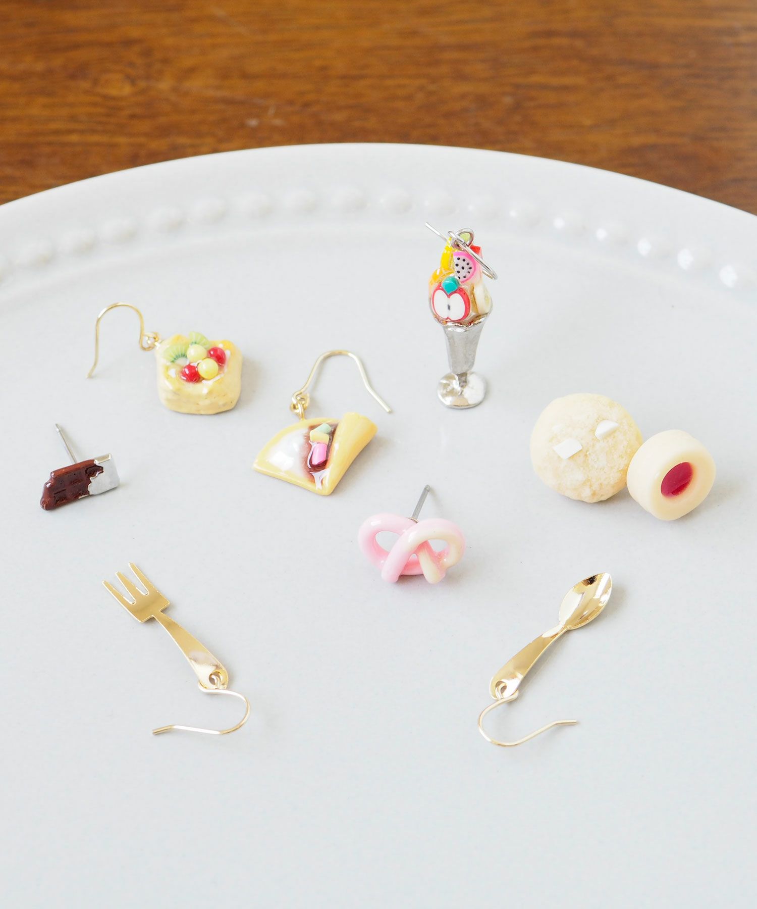 ヤミークレープセットピアス【Lino Lea】