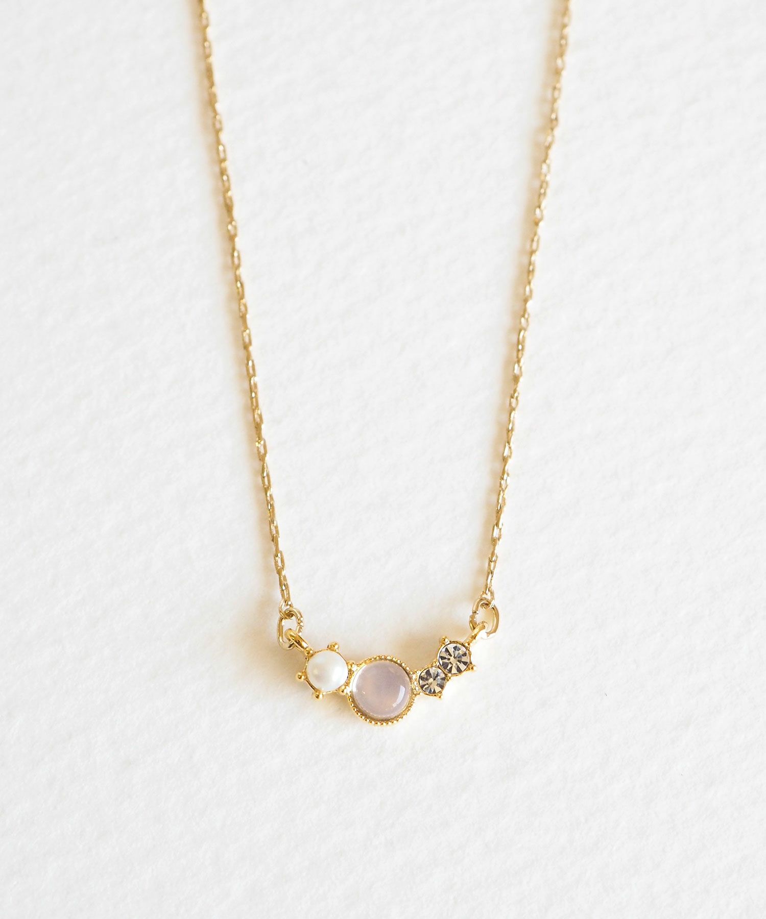 ナチュラルストーンライトビジュープチペンダント【MUK Dreamystone】