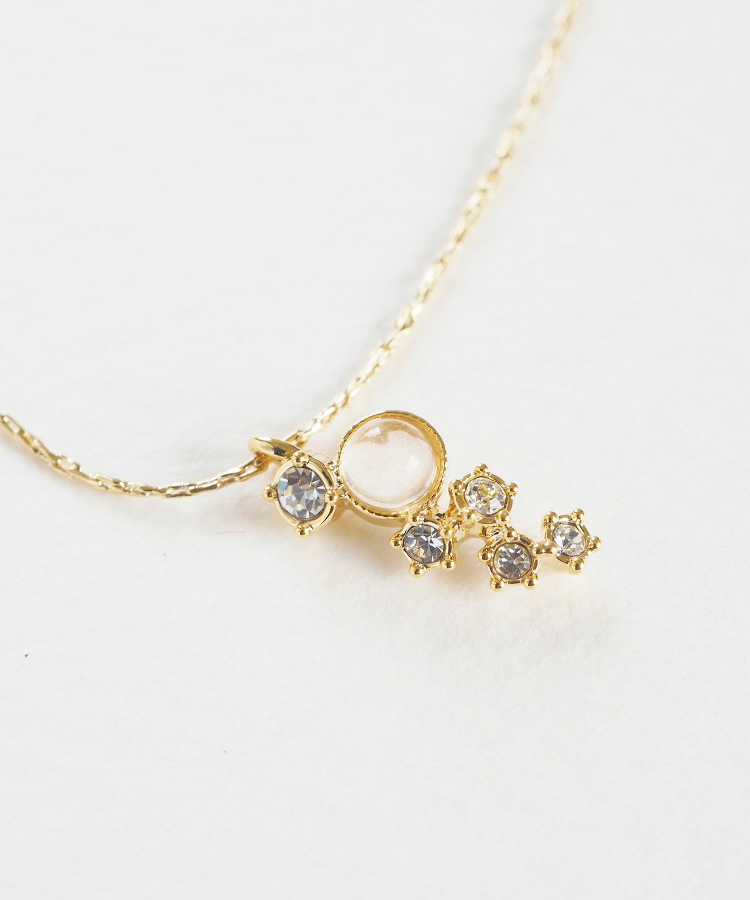 ナチュラルストーンストレートバープチペンダント【MUK Dreamystone】