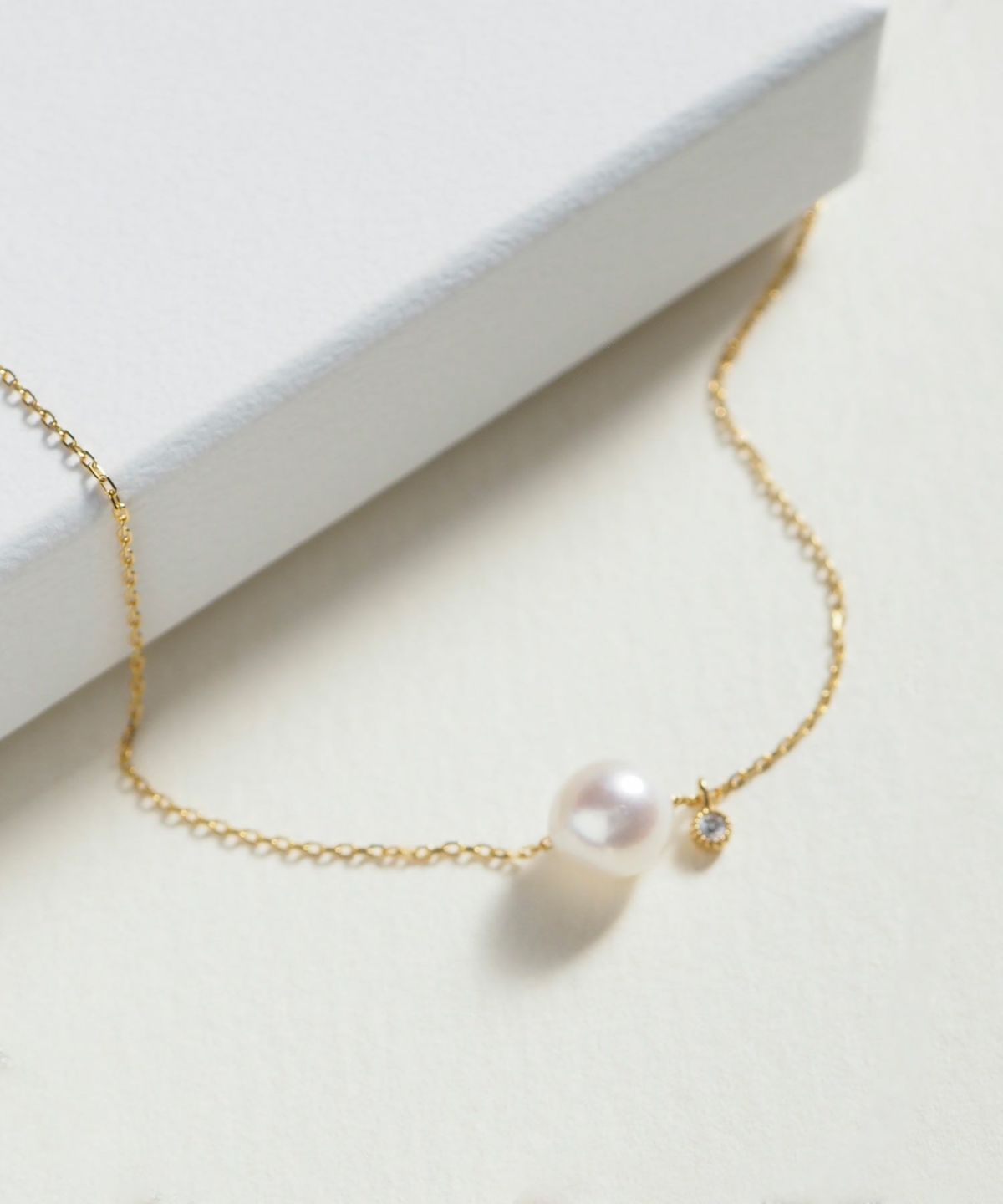 Fresh pearl 925 silver petit pendant【H&Ccollection】