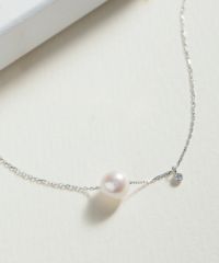 Fresh pearl 925 silver petit pendant【H&Ccollection】