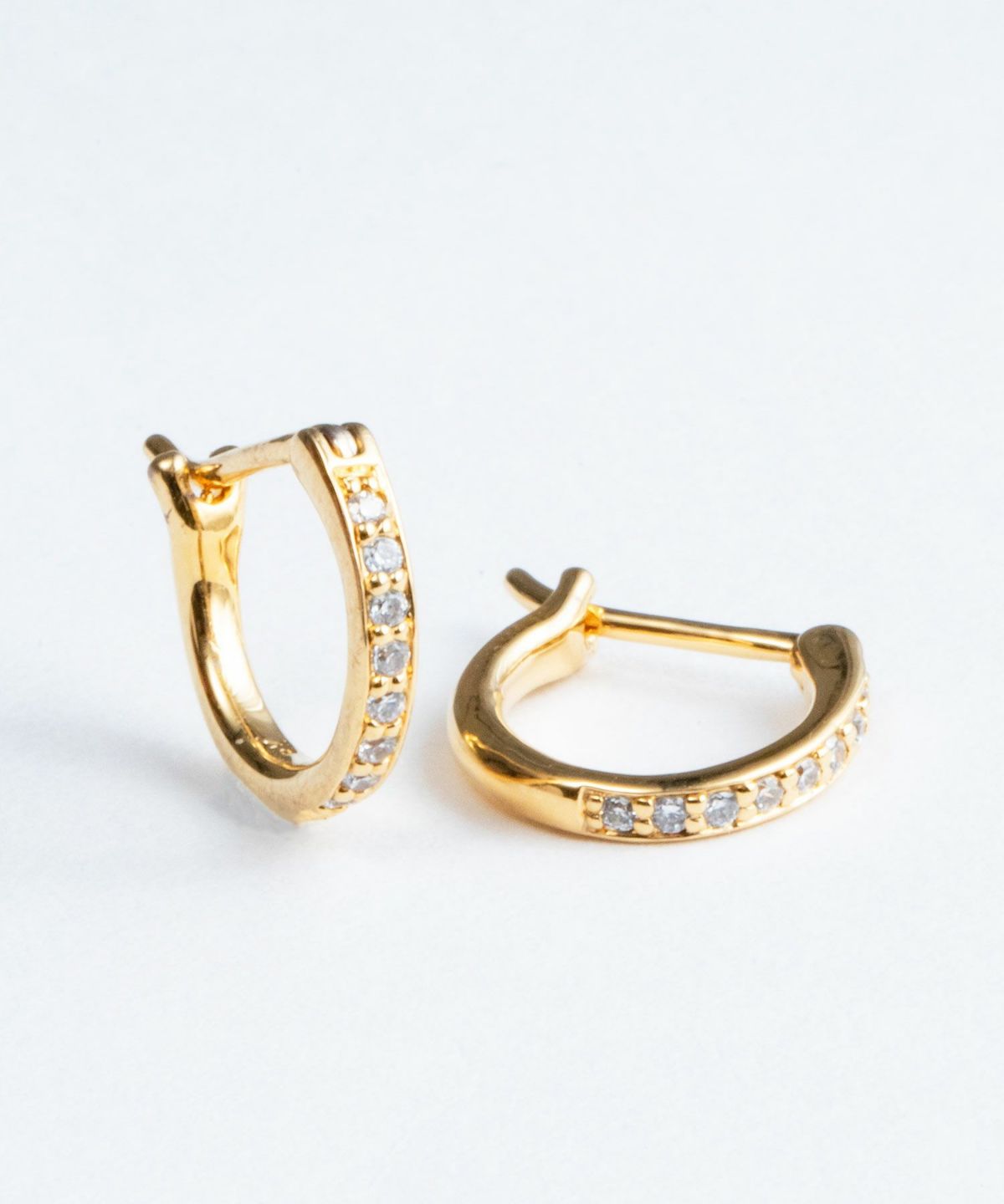 12mm cubic hoop sv925 pierce