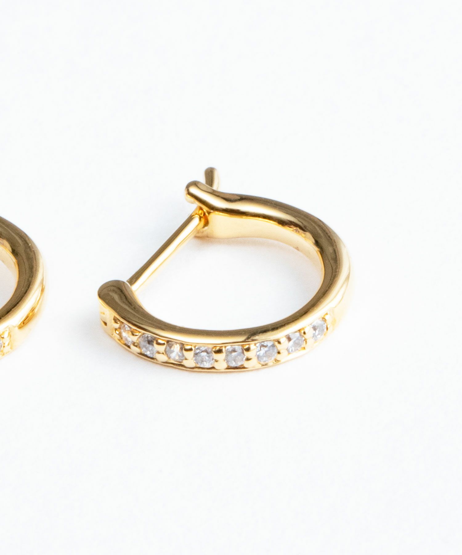 12mm cubic hoop sv925 pierce