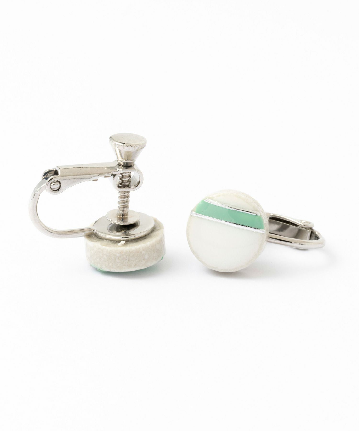 美濃焼クラシックラインプチイヤリング【MIKELO】