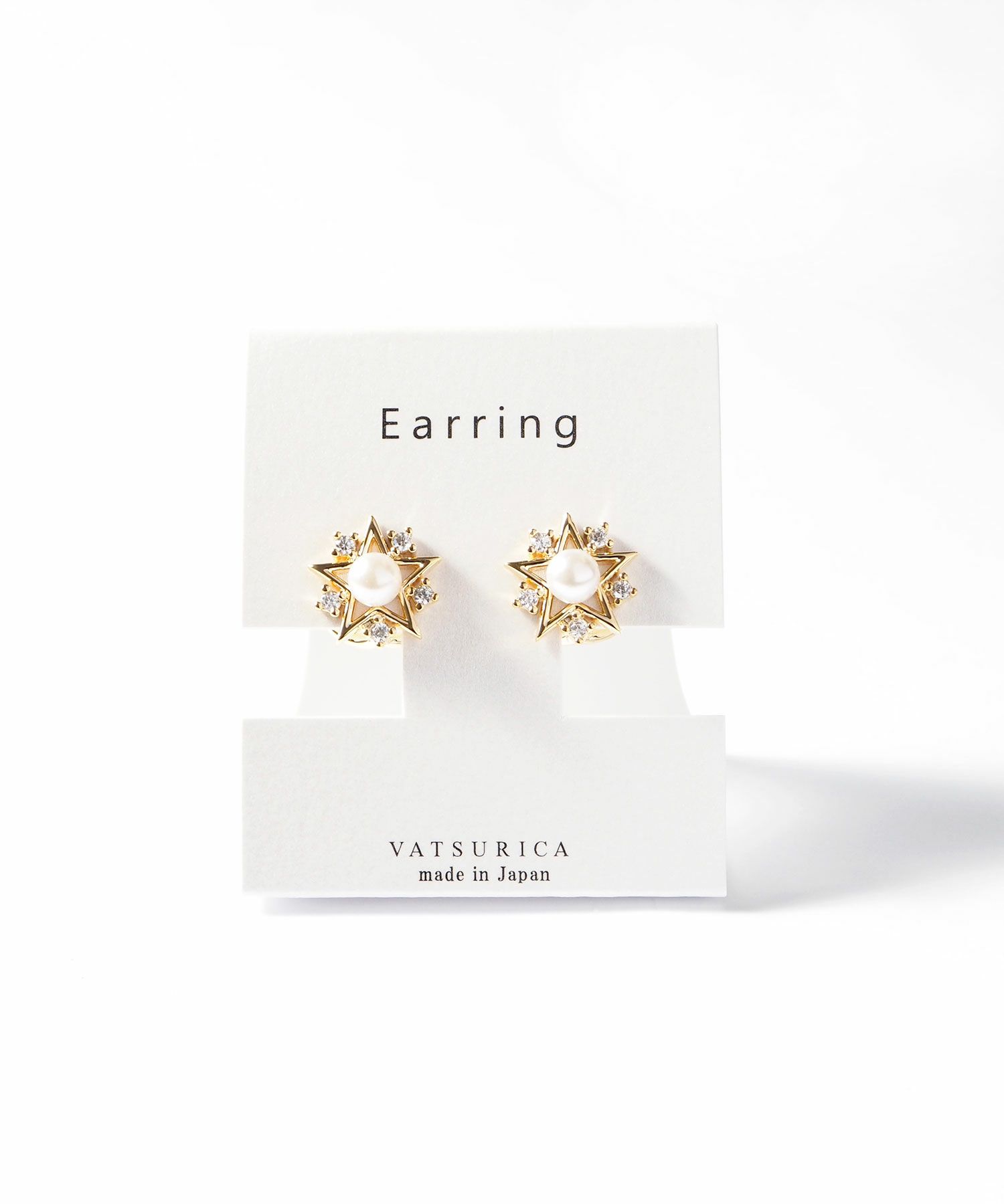 ステララウンドメタルイヤリング