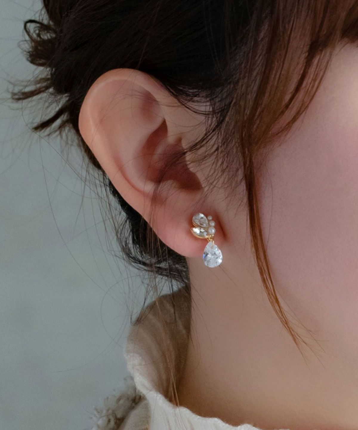 ドロップビジューIMFスプリングイヤリング | 【公式】MUK ONLINE SHOP