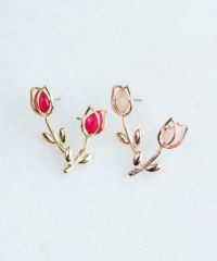 レンテチューリップピアス