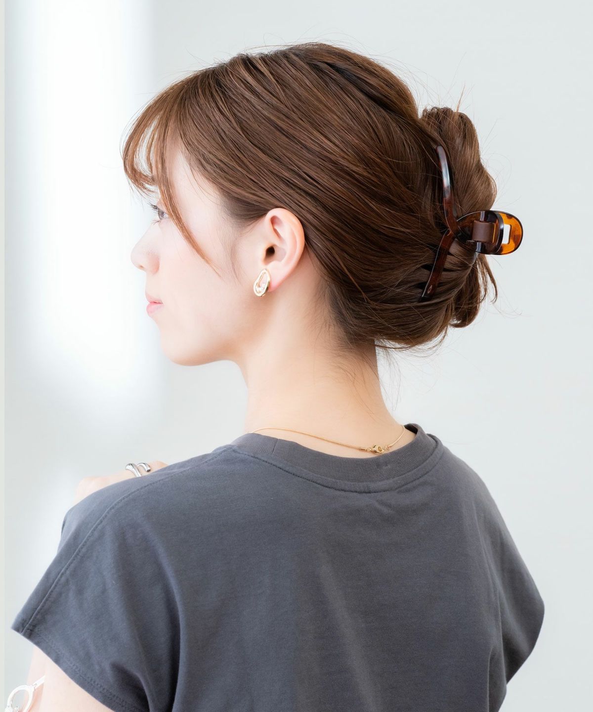 メタルフリーくるりんヘアクリップ