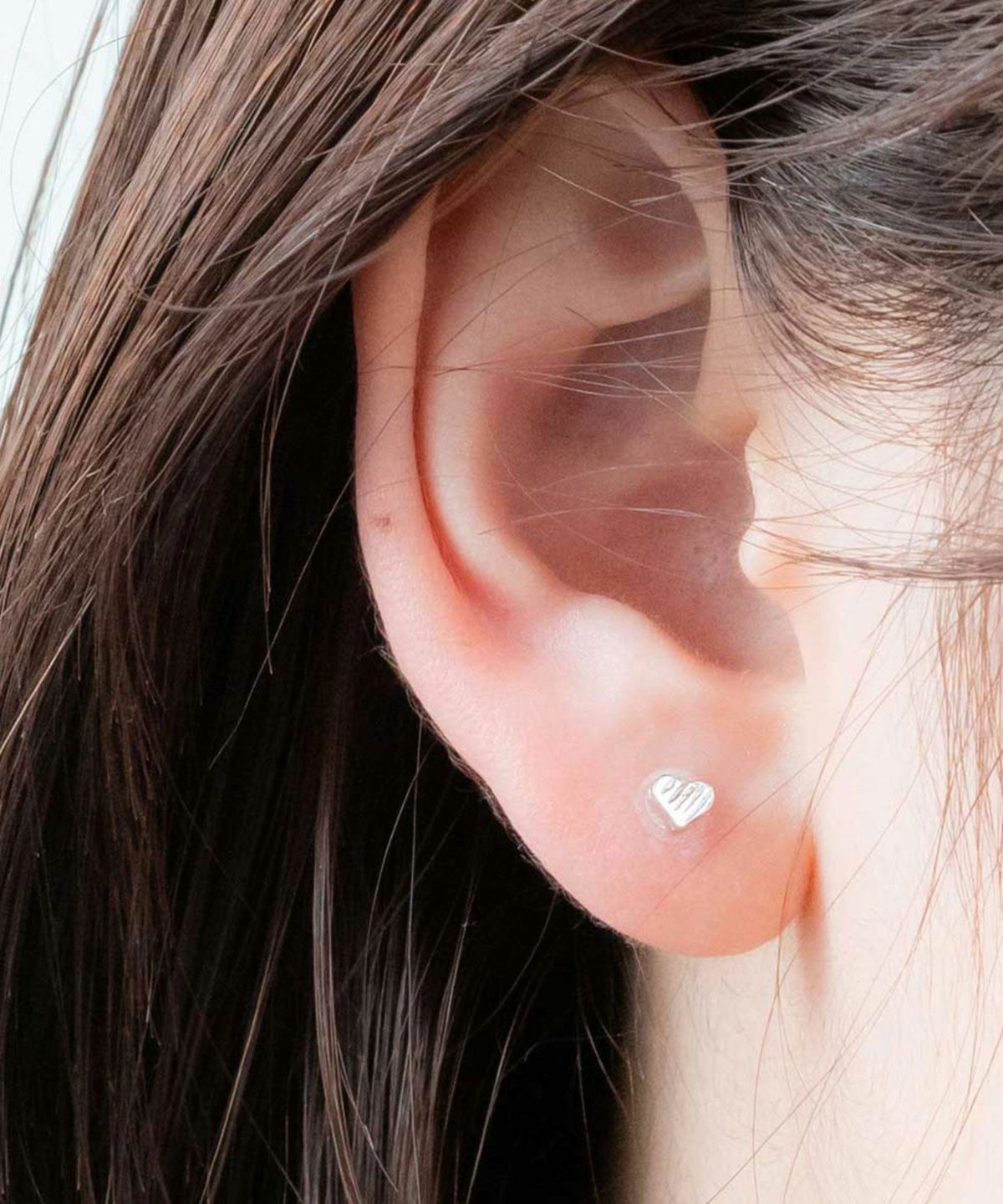 メタルハートシールピアス【シールピアスLibre】